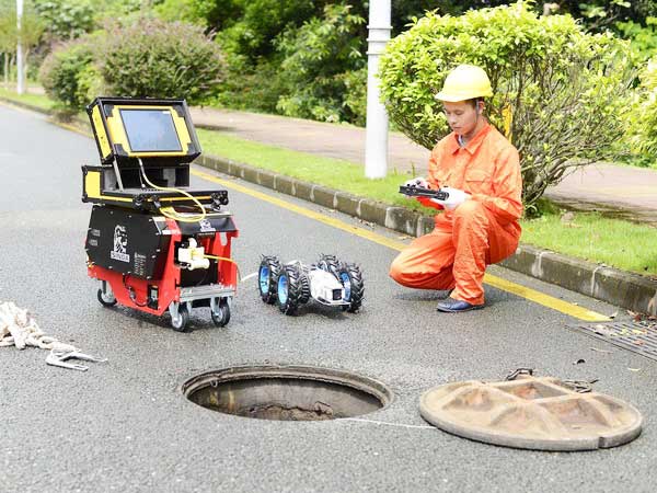 屏边管道机器人检测