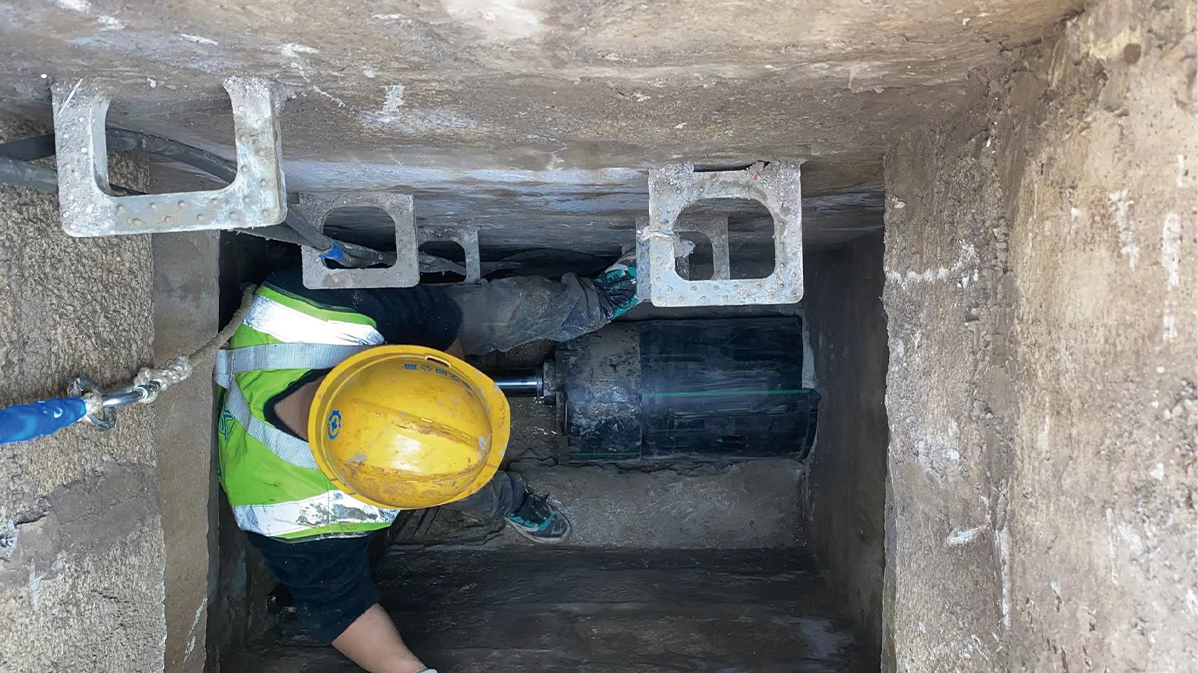 屏边HDPE短管内衬法